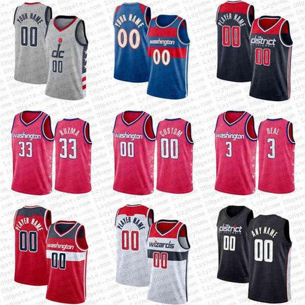 

custom 3 bradley beal washingtons kyle kuzma wizard basketball jerseys kristaps porzingis caldwell-pope deni avdija rui hachimura corey253x