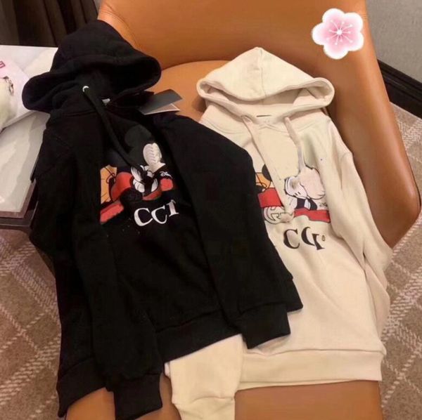 

italy fashion designer hoodie europe classics cotton mens womens pullover clothes fashion warm sweatshirts boys girls sports sweatshirt asia, Black