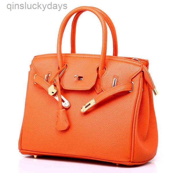 

evening bags designer herme handbags bags 2022 guangzhou fashion litchi pattern straddle one shoulder handbag have