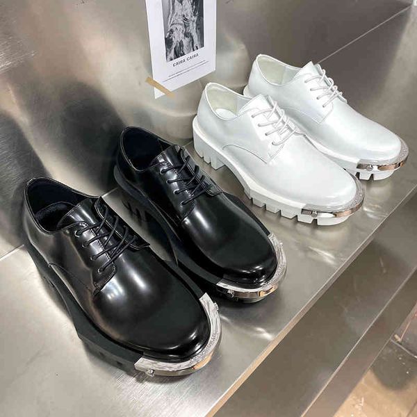 

dy dress shoes metal head a pair of lofook shoes neutral wind iron single dark black lace up british style small for women in 9j9r