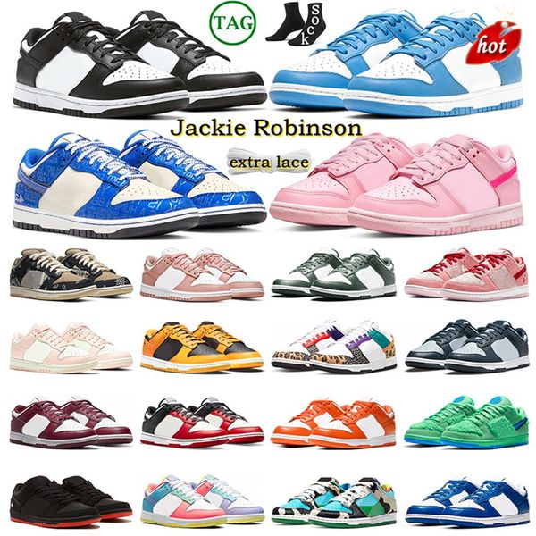 

dunks panda men women casual shoes jackie robinson rose whisper black white safari mixgeorgetown medium curry unc trainers sneakers245e