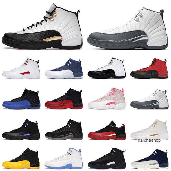 

shoes royalty taxi 12 12s mens basketball shoes utility dark concord the master reverse flu game taxi game royal men womens t og designer sh, Black