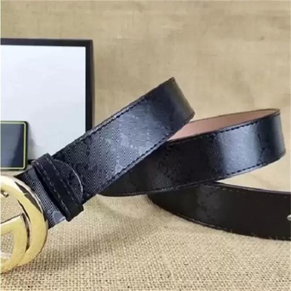

belts mens desinger belt leather fashion womens accessories luxury letter waistband big gold buckle casual business strap 3042, Black;brown