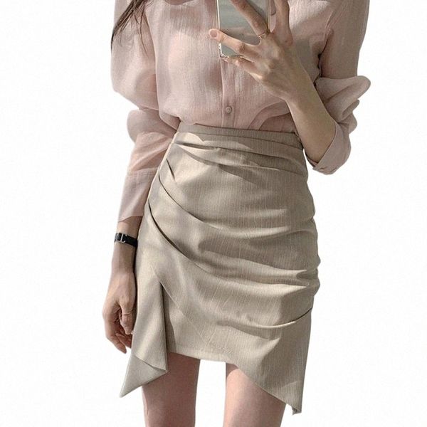 

skirts skirts striped print summer pleated skirt women high waist designer warp korean pencil mini plus size vintage x100skirts h11b#, Black