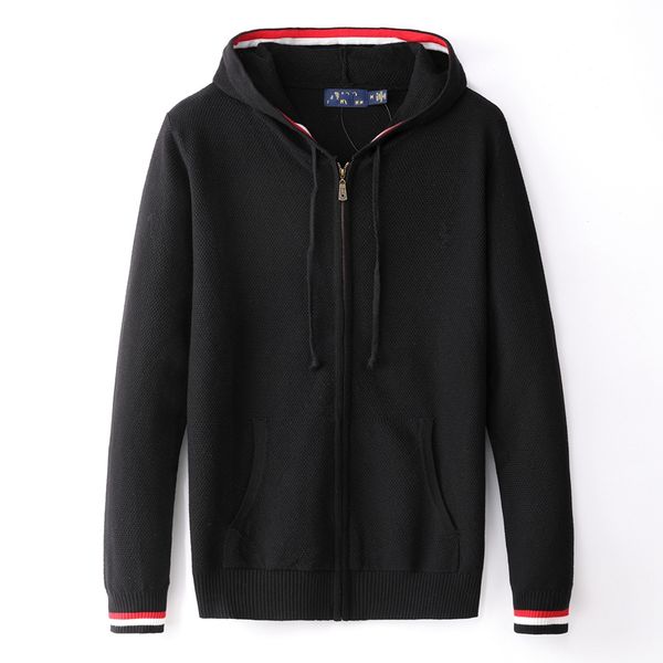 

wholesale package mail 2044 pieces of new polos shirts in autumn and winter europe and america men's long sleeved casual cotton large f, White;black