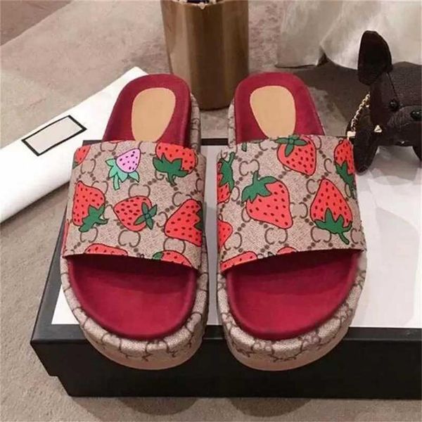 

slide designer womens g sandals mens slippers flip flops luxury flat thick bottom embroidery printed jelly rubber leather women dress s2286, Black