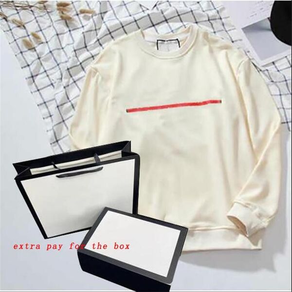 

19fw fashion hoodie men women pullovers sweatshirt mens jumpers letters printed long sleeve hoodies homme clothes m-2xl304j, Black