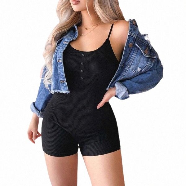 

women's jumpsuits & rompers women sleeveless solid color jumpsuit playsuits summer fashion backless for ladies women's jumpsuits &, Black;white