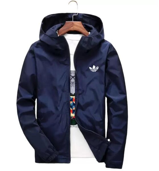 

2022 designer outdoor jacket hooded waterproof coat men spring autumn male zipper jacket sportswear windbreak climbing, Black;brown