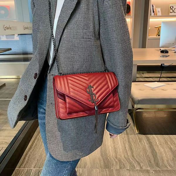 

evening bags xiaoxiangfeng lingge chain bag 2022 new fashion women s single shoulder messenger armpit small square handbags