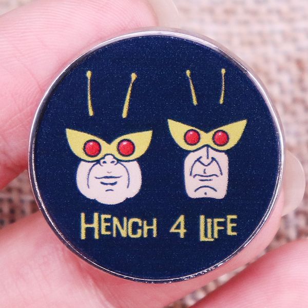 

other fashion accessories ventture brothers monarch henchhman enamel pin cartoon character badge brooch backpack decoration jewelry, Silver