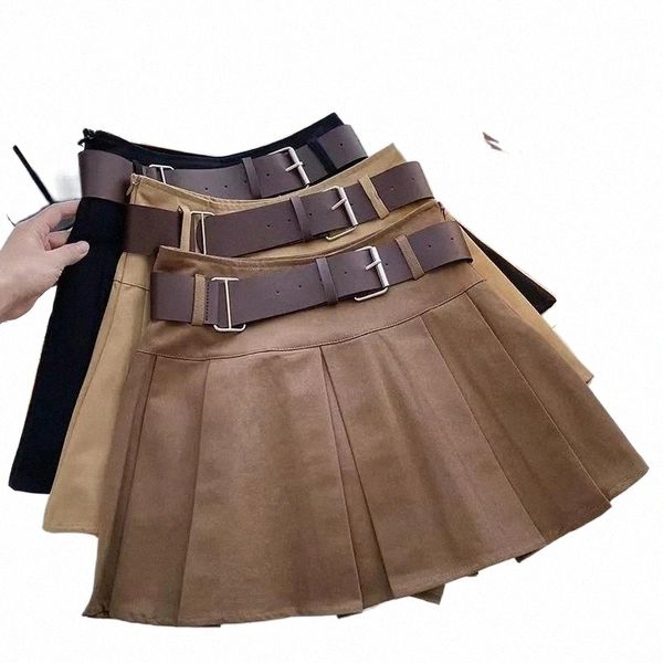 

skirts skirts streetwear cargo mini women harajuku casual hight waist clubwear clothes short skirt y2k accessories skater 13qp#, Black