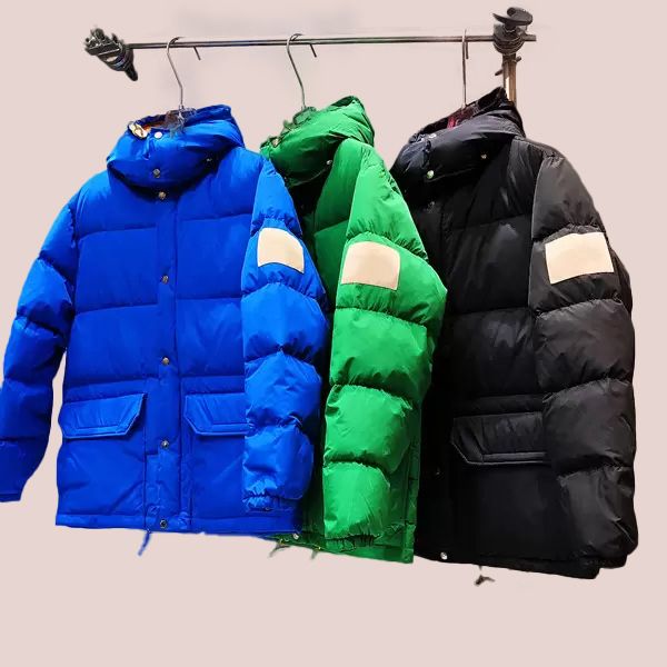 

men women down puffer jacket oblique full body letter appliques designer male warm zipper outwear fashion gentlemen stand collar winter coat, Black;brown