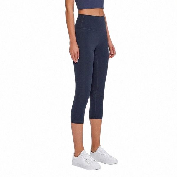 

women's leggings women's leggings double-sided sanding sport women hip-lifting fitness quick-drying stretch run cropped 2022 sprin, Black