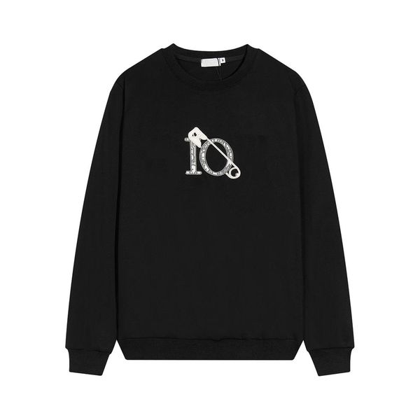 

mens hoodie designer womens fashion sweatshirts set head hip hop comfortable long sleeve with the embroidery size s-xxl 305, Black