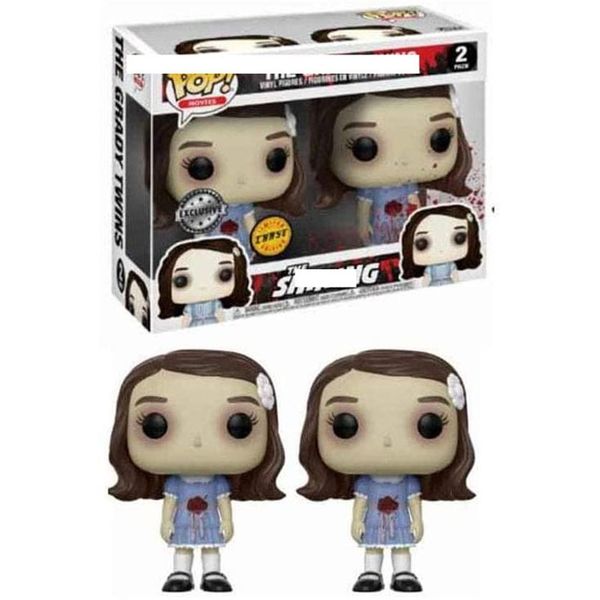 

funko pop shining twin sisters set anime fans figures model statue home deskcar decora cake figures collectible girls gift273s