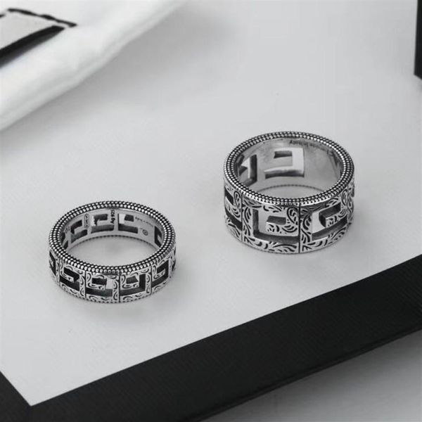 

designer rings engagement rings for women fashion 925 sterling silver rings mens men gold ring cluster band ring couple d218306hl312j