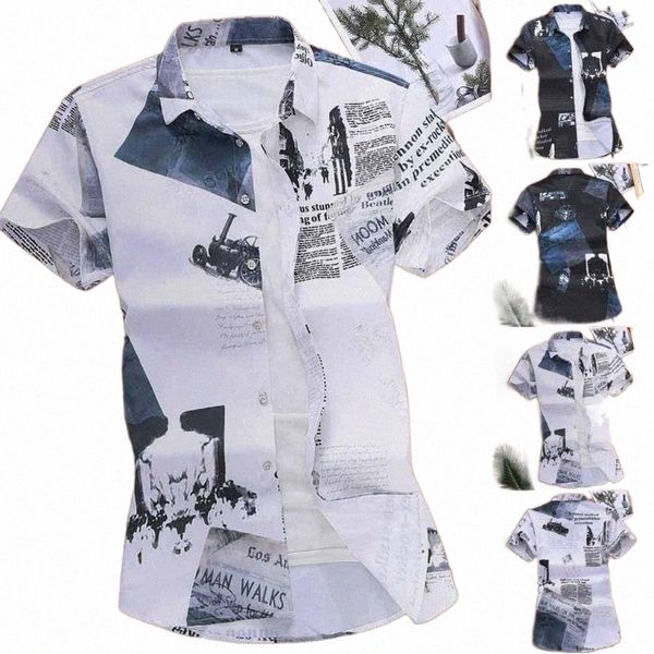 

men's casual shirts men's casual shirts mens shirt short sleeve cotton linen printing hawaiian blouse couple loose fit hawaii vint, White;black