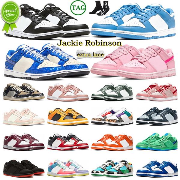 

dunks panda men women casual shoes jackie robinson rose whisper black white safari mixgeorgetown medium curry unc trainers sneakers2613