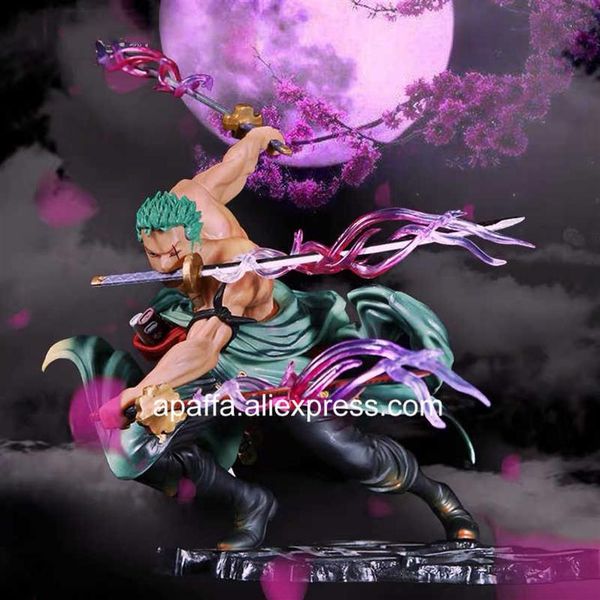 

18cm one piece anime figure new world roronoa zoro action figure roronoa zoro 3000 world figurine collectible model doll toysx0526311s