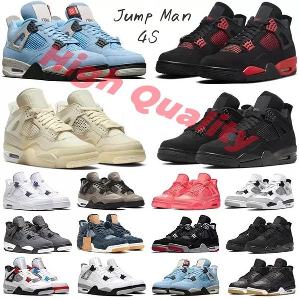 

mens 4 basketball shoes 4s university blue silver royal toe black metallic gold mid smoke grey unc patent dark mochamen women sneakers 297l