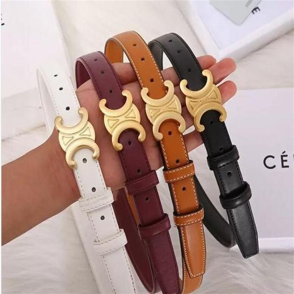 

new fashion business ceinture style belts design mens womens riem with gold buckle black belt not with box as gift 1z8q79256s, Black;brown