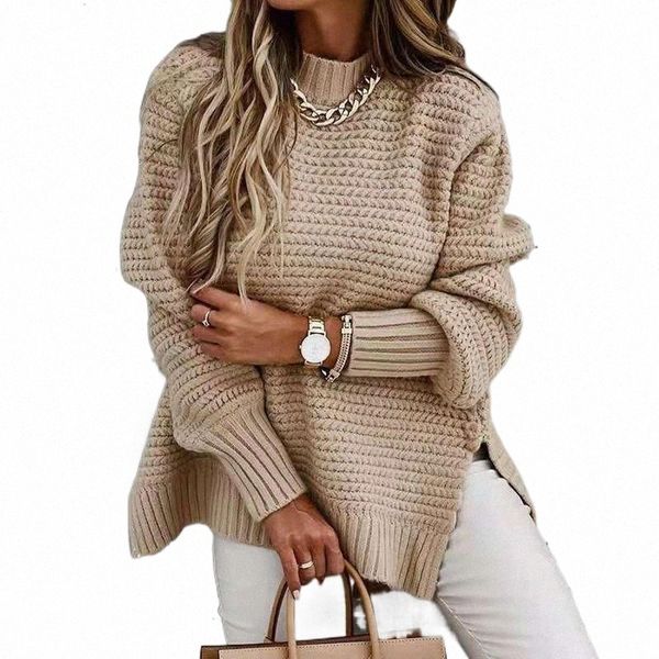 

women's sweaters women's sweaters abrini knitted long sleeve for women autumn jumpers o-neck solid pullovers sweaterwomen's, White;black