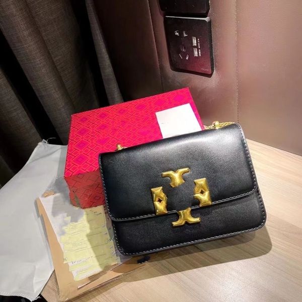 

2022 women's shoulder bag klare flip chain handbag rivet organ vintage bag embroidered flower pattern fashion trend square bags size