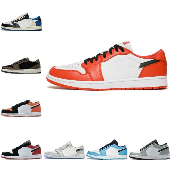 

2022 jumpmans mens 1 basketball shoes low 1s womens starfish blue moon red banned bred chicago black toe court purple game royal