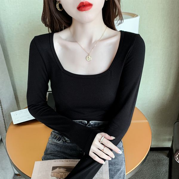 

women's t shirts femal fahion tee shirt for girl long sleeve shirt 1000pcs, White