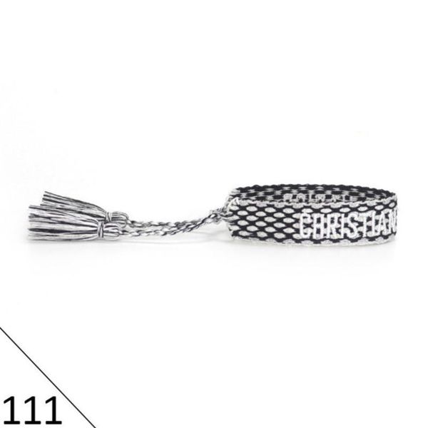 

brand designers adjustable bracelet luxury woven friendship bangle for women men vintage braided bangles embroidery tassel bracelets je263q, Golden;silver