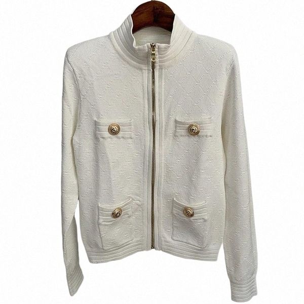 

women's jackets women's jackets street est 2022 designer jacket women's pockets lion buttons zip knit jacketwomen's y2gd, Black;brown
