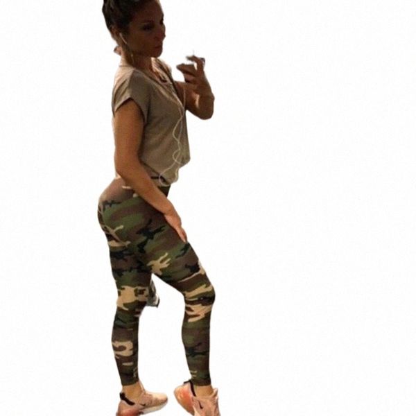 

women's leggings women's leggings woman fitness running jeggings camouflage workout set slim sweatpants peach hip sportswear gym c, Black