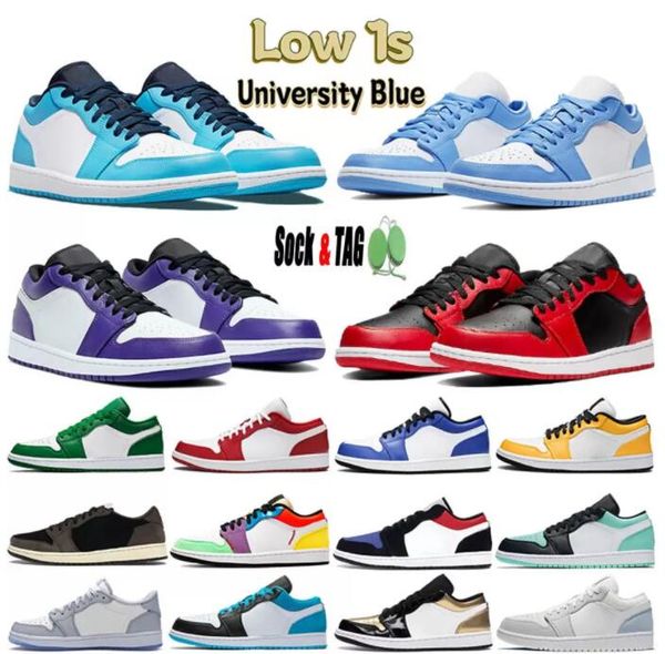 

basketball shoes laser trainers outdoor chaussures shadow wolf grey court purple sier paris bred toe spruce aura jumpman 1 retro low mens wo