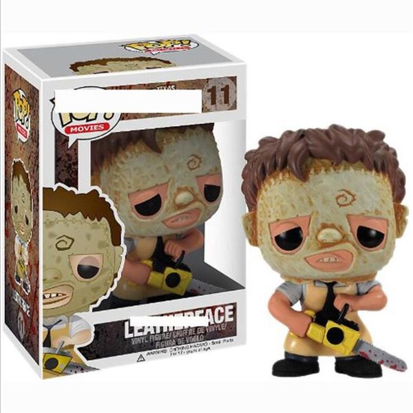 

funko pop figures leather face leatherface hand office model ornaments texas chainsaw massacre 11#280w