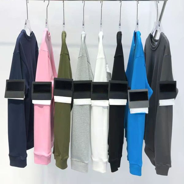 

22ss sports hoodie mens sweatshirt outdoor sports long sleeve t-shirt designer sweater men women oversize cotton pullover coat, Black