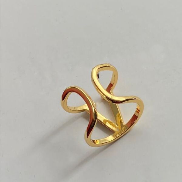

fashion 18k gold jewelry womens rings luxury women diamond wedding ring vlogo bride accessories good gifts designer jewellery band ring, Golden;silver