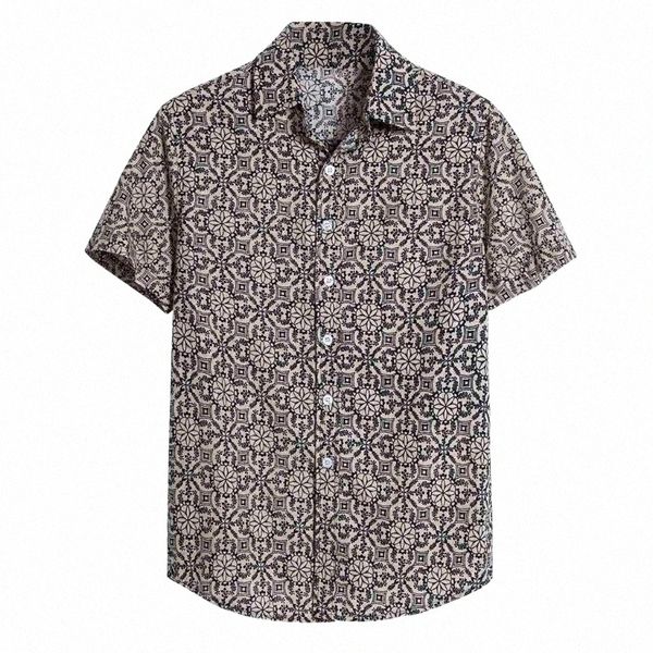 

men's casual shirts men's casual shirts mens leopard print beach summer short sleeve turn down collar linen plus size cotton  n7l, White;black