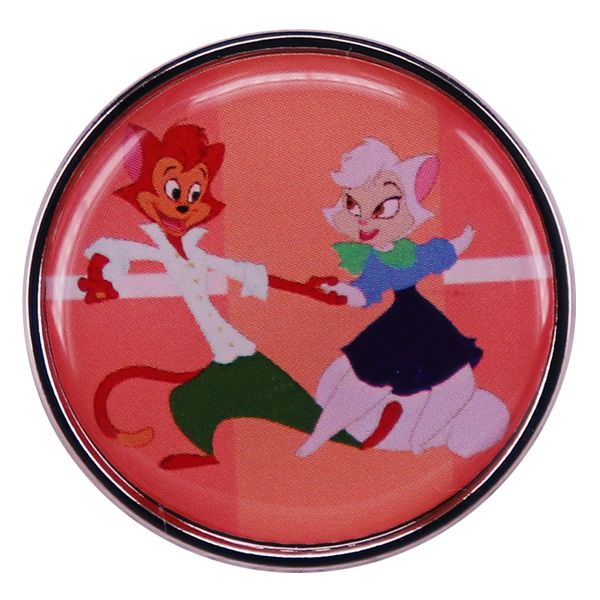 

other fashion accessories cartoon movie cats dont dance enamel pin backpack pins cat lover couple badge brooch jewelry gifts, Silver