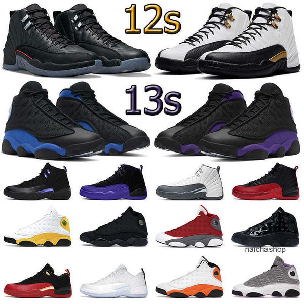 

shoes men basketball shoes 12s dark concord royalty taxi playoffs utility 13s red flint black cat houndstooth court purple og designer shoes