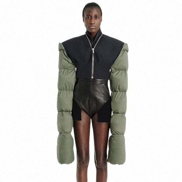 

women's jackets women's jackets woman long sleeve crop hoodies solid color contrast down cotton zipper jacket s- 5colorwomen&#039, Black;brown