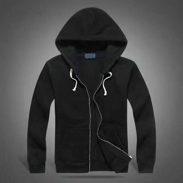 

mens jacket zipper hoodies sweatshirts autumn winter solid casual outdoor hoodie276u, Black;brown