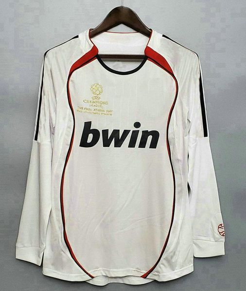 

kaka 90 91 retro home shirts 96 97 gullit soccer jersey 02 03 04 maldini van basten football ronaldo inzaghi ac 06 07 milan 09 10 shevchenko, White;black