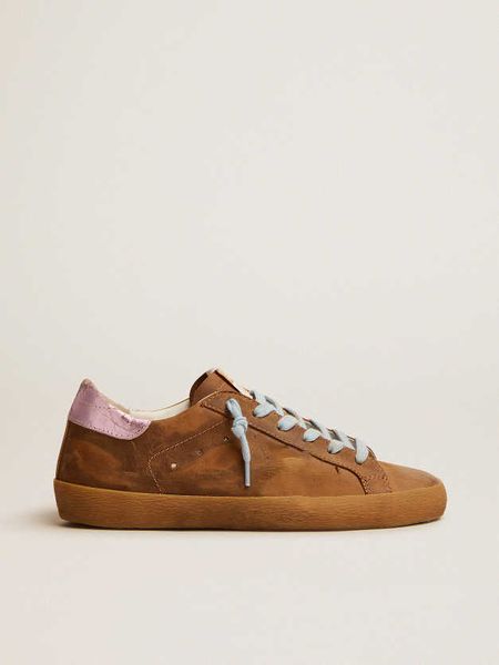 

dirty shoes sneakers sole heel designer luxurious italian vintage handmade brown zebra pony leather waxed suede super-star