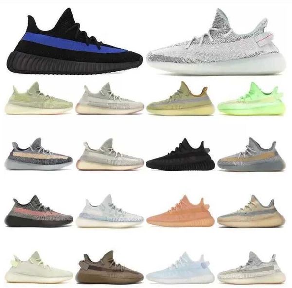 

45color running shoes women men for bred reflective 3m zebra black light butter natural clay mono ice triple sneakers size 5-11.5