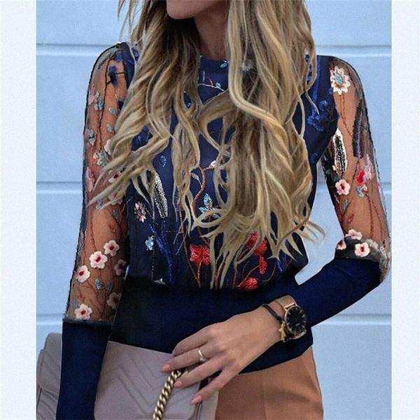 

women's blouses & shirts women ladies puff mesh sleeve shirt pullover long shirts blouse loose jumper women's blouses & x7gc#, White