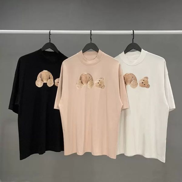 

2022 new tees tshirt men's polos summer fashion mens womens designers t shirts long sleeve luxurys letter cotton clothing short sleeve, White;black