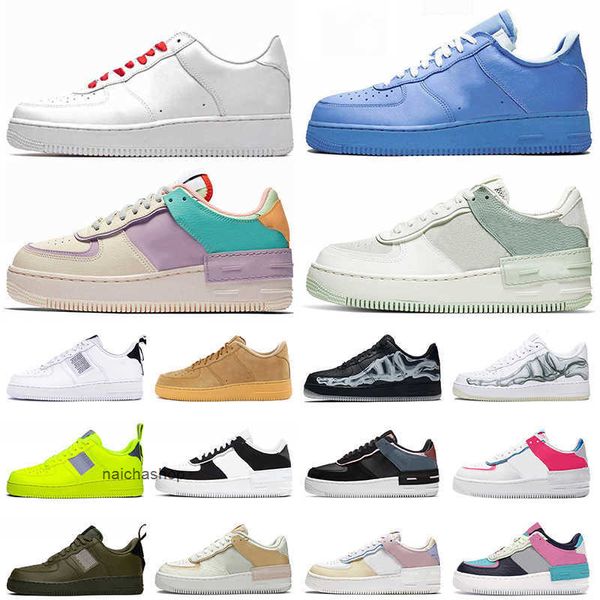 

platform womens mens shoes utility white jdi orange mca university blue shadow tropical twist air''forces1''af1s casual