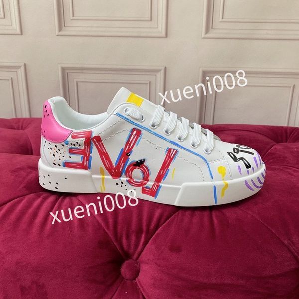 

luxury women's sneakers designer casual shoes motorcycle decorated with thick rubber sole bags hc220701, Red;white