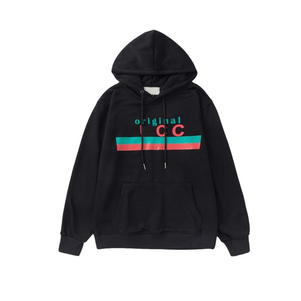 

fashion mens designer hoodies mens pattern print sweatshirts black white men women cotton long sleeve pullover size s-xxl